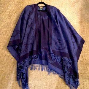 Ralph Lauren equestrian Sweater poncho